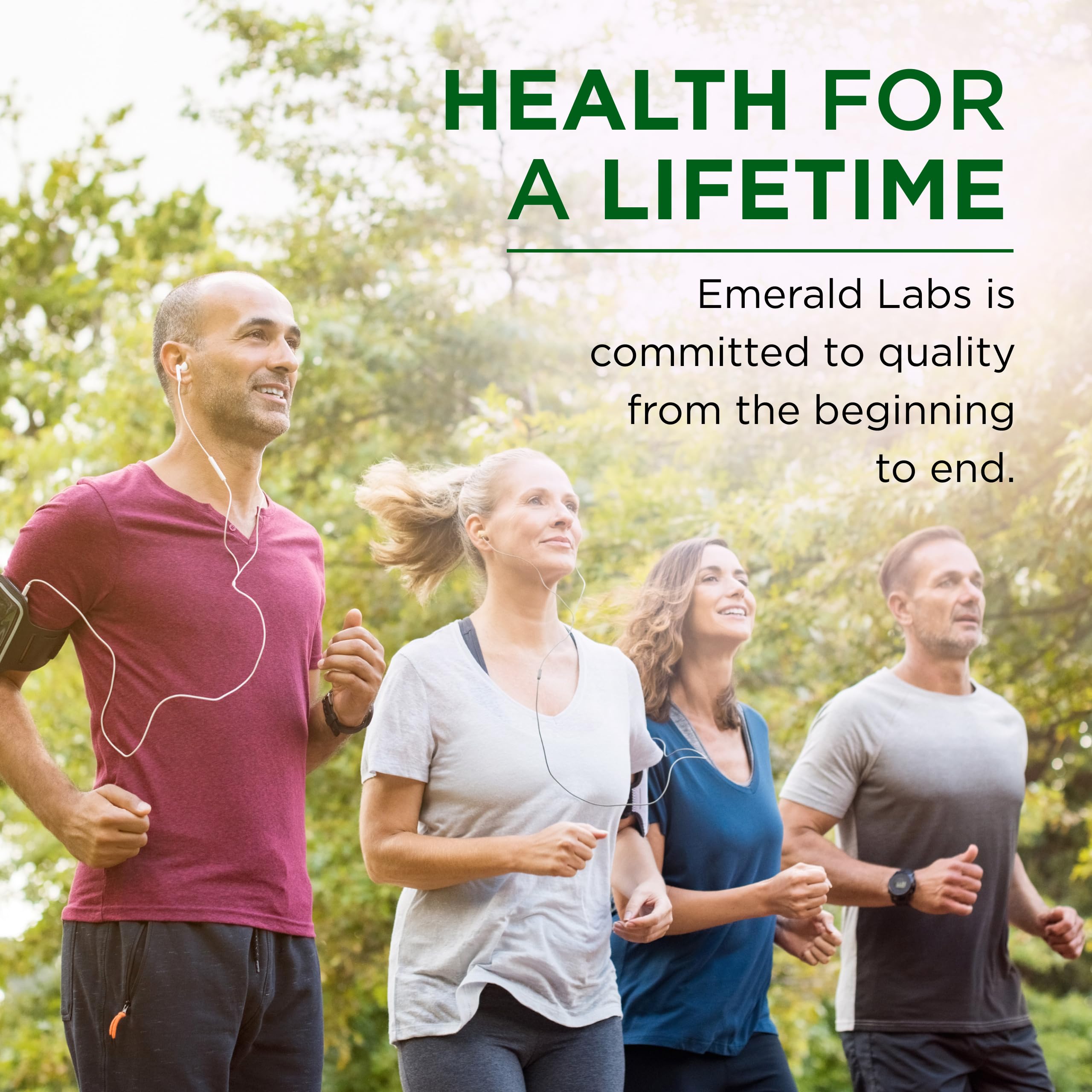 Emerald Labs B-Healthy product shot ready for your daily routine