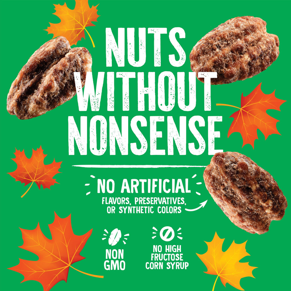 Emerald Maple Bourbon Pecans kettle glaze batch highlights handcrafted flavor and bold crunch.