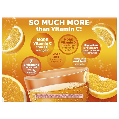 Emergen-C 60 count box conveys month long supply.