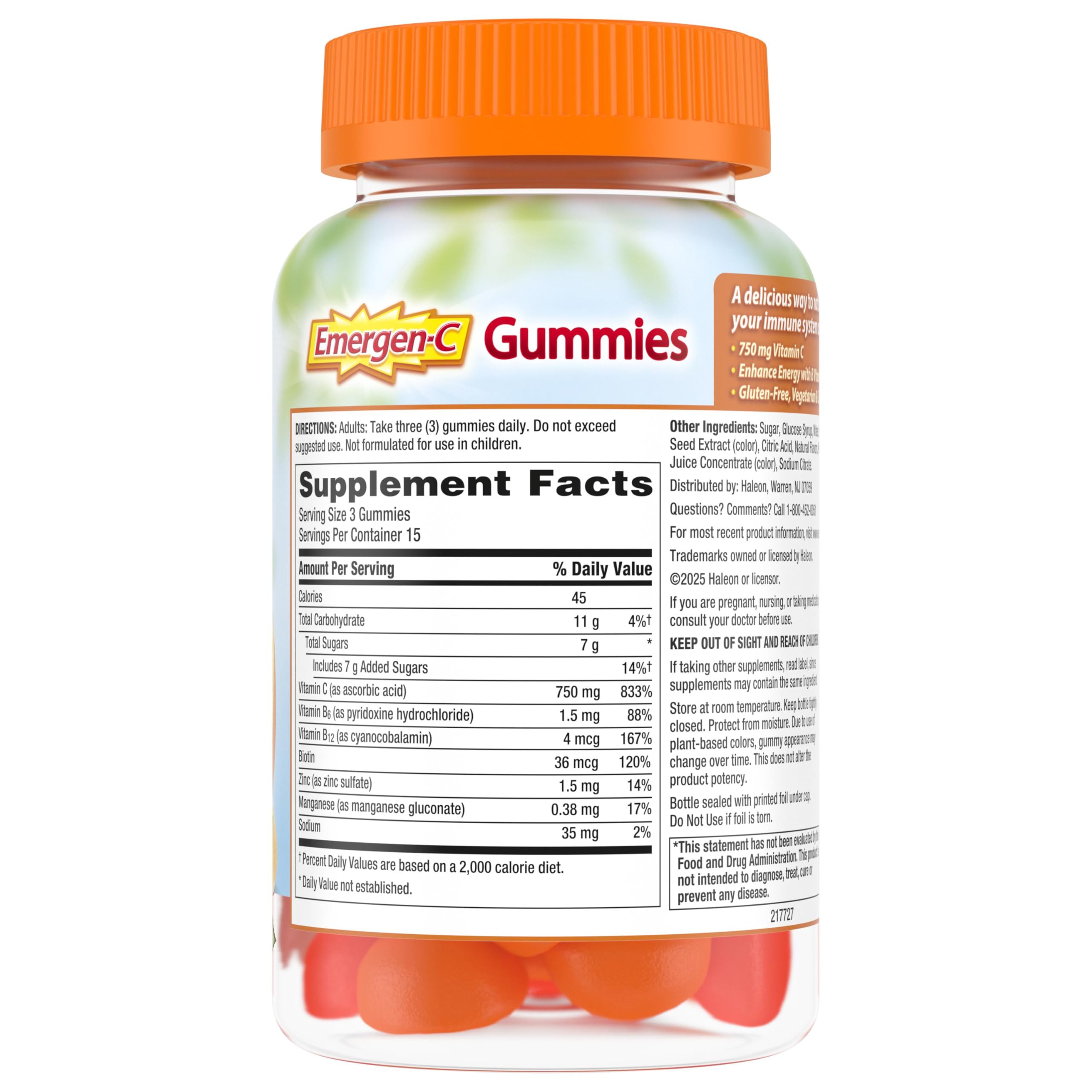 Emergen-C B vitamins icon signaling energy support