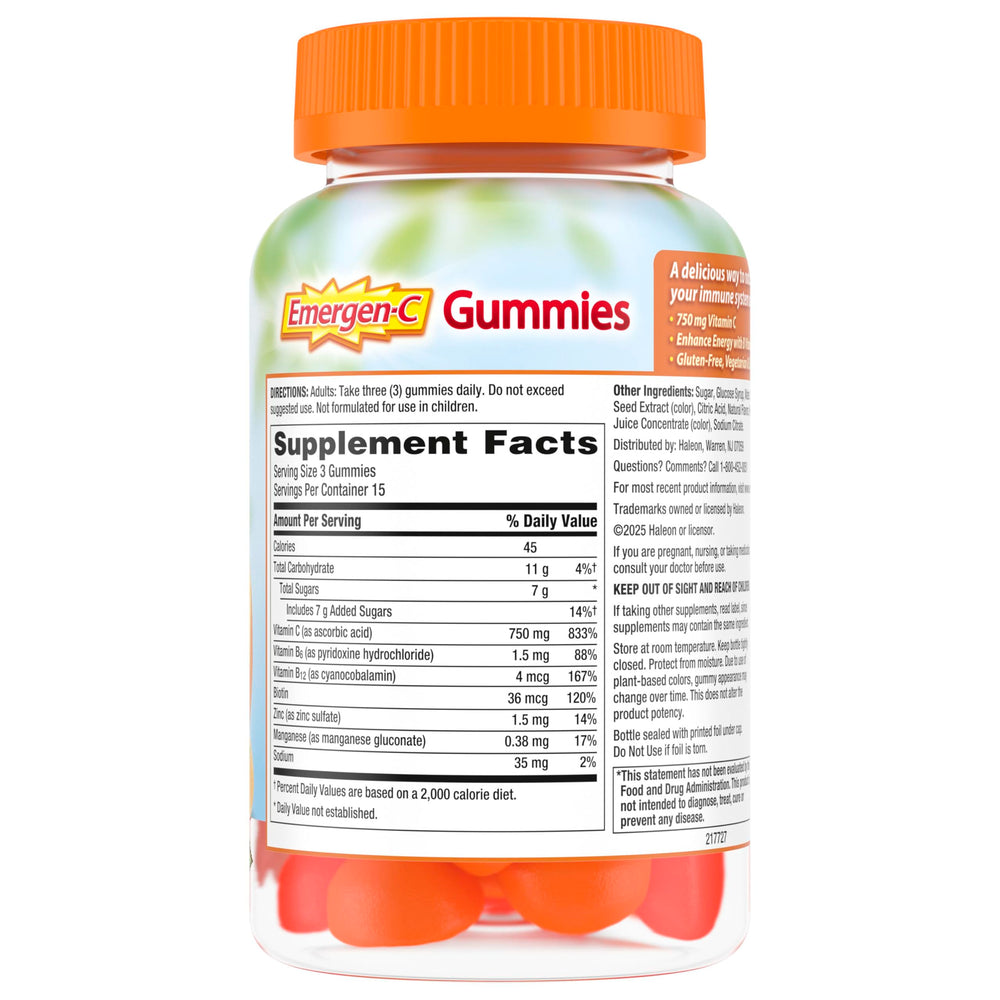 Emergen-C B vitamins icon signaling energy support