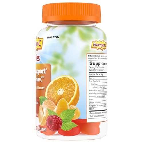 Emergen-C daily immune support label for routine use