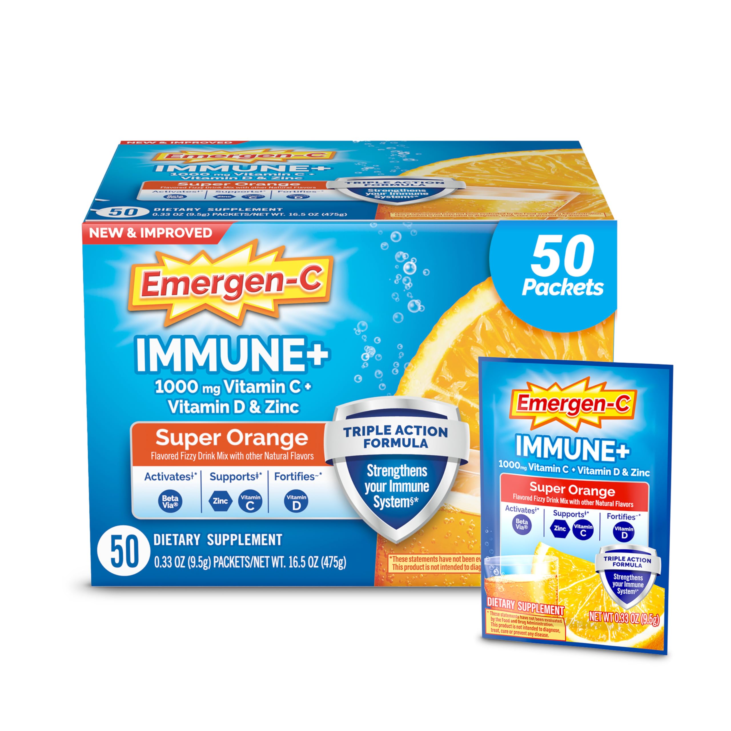 Emergen-C Immune+ box ready for daily immune support