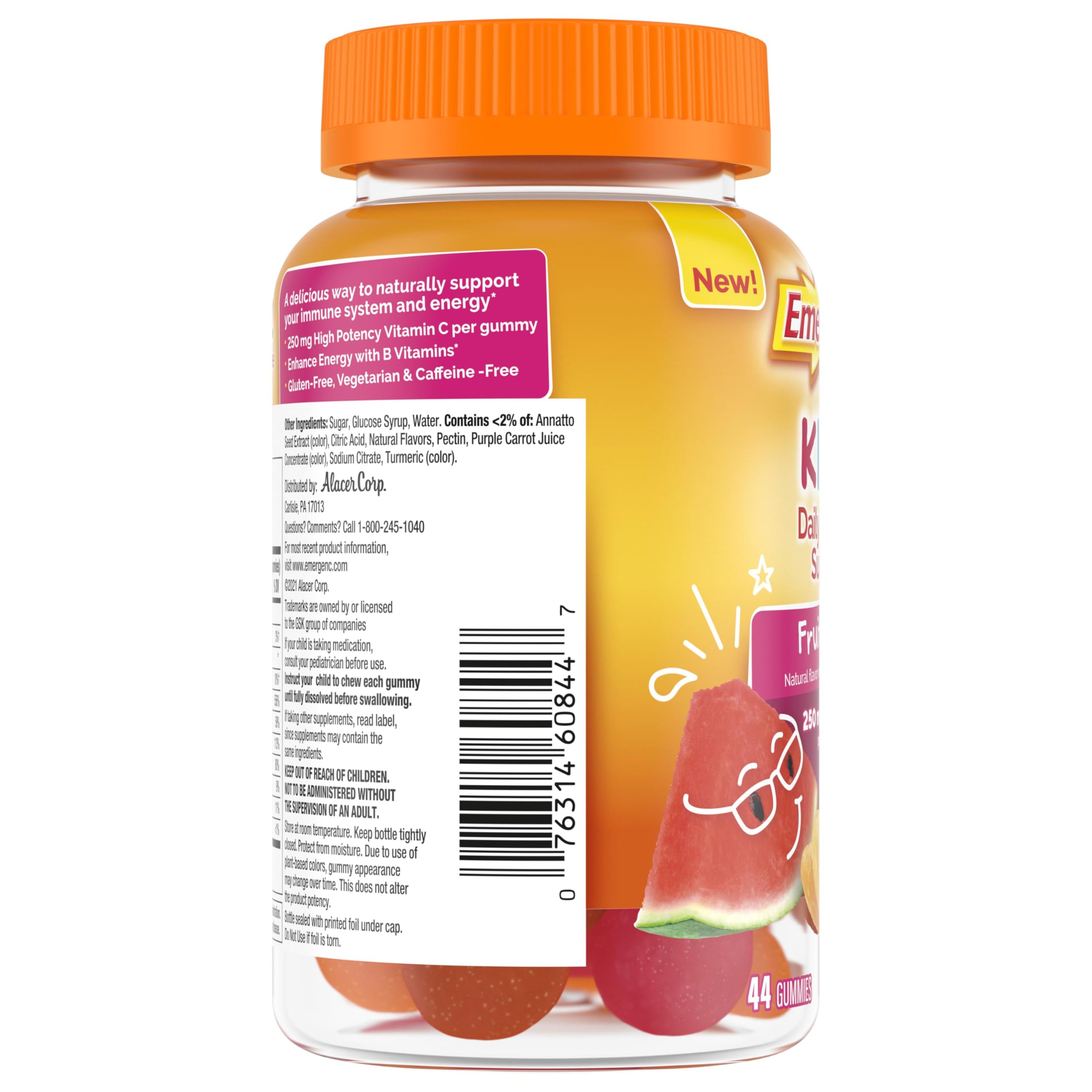 44-count bottle conveys a handy supply for ongoing use