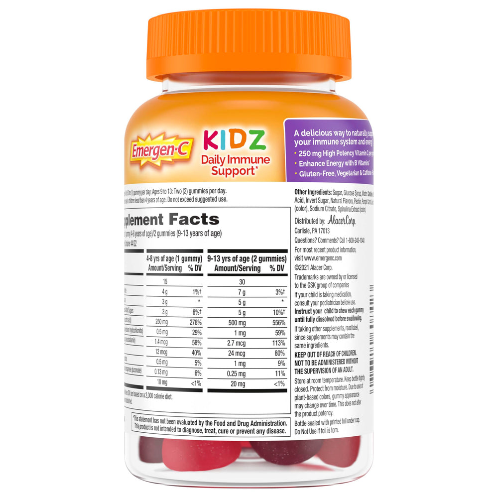 Close-up of colorful gummies with natural flavors appealing to children