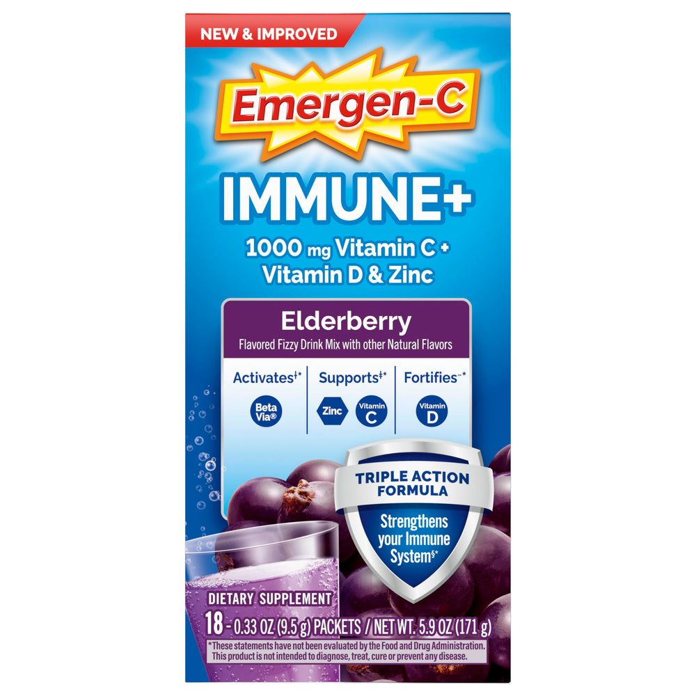 Emergen-C On-the-go sachet is easy to take anywhere.