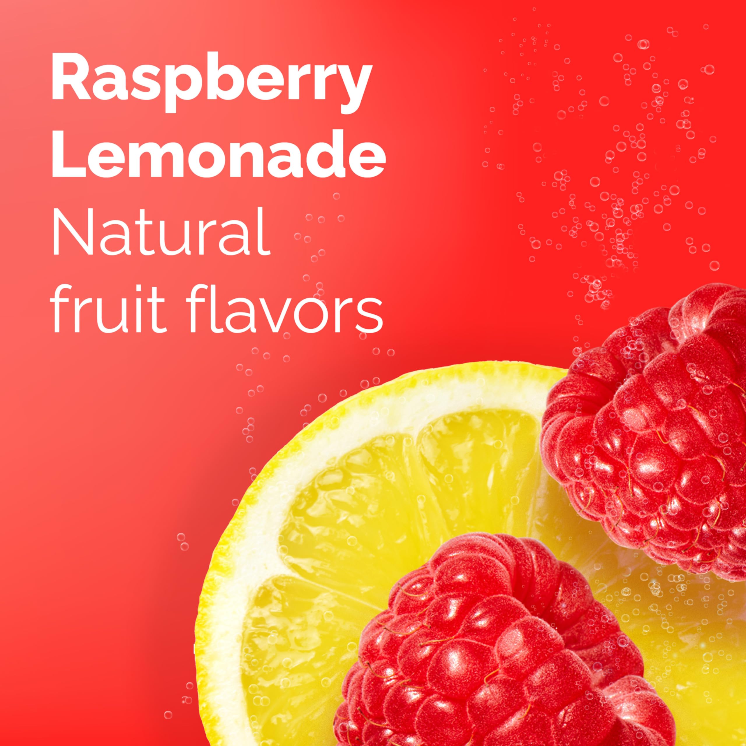 B vitamins and electrolytes support energy and hydration.