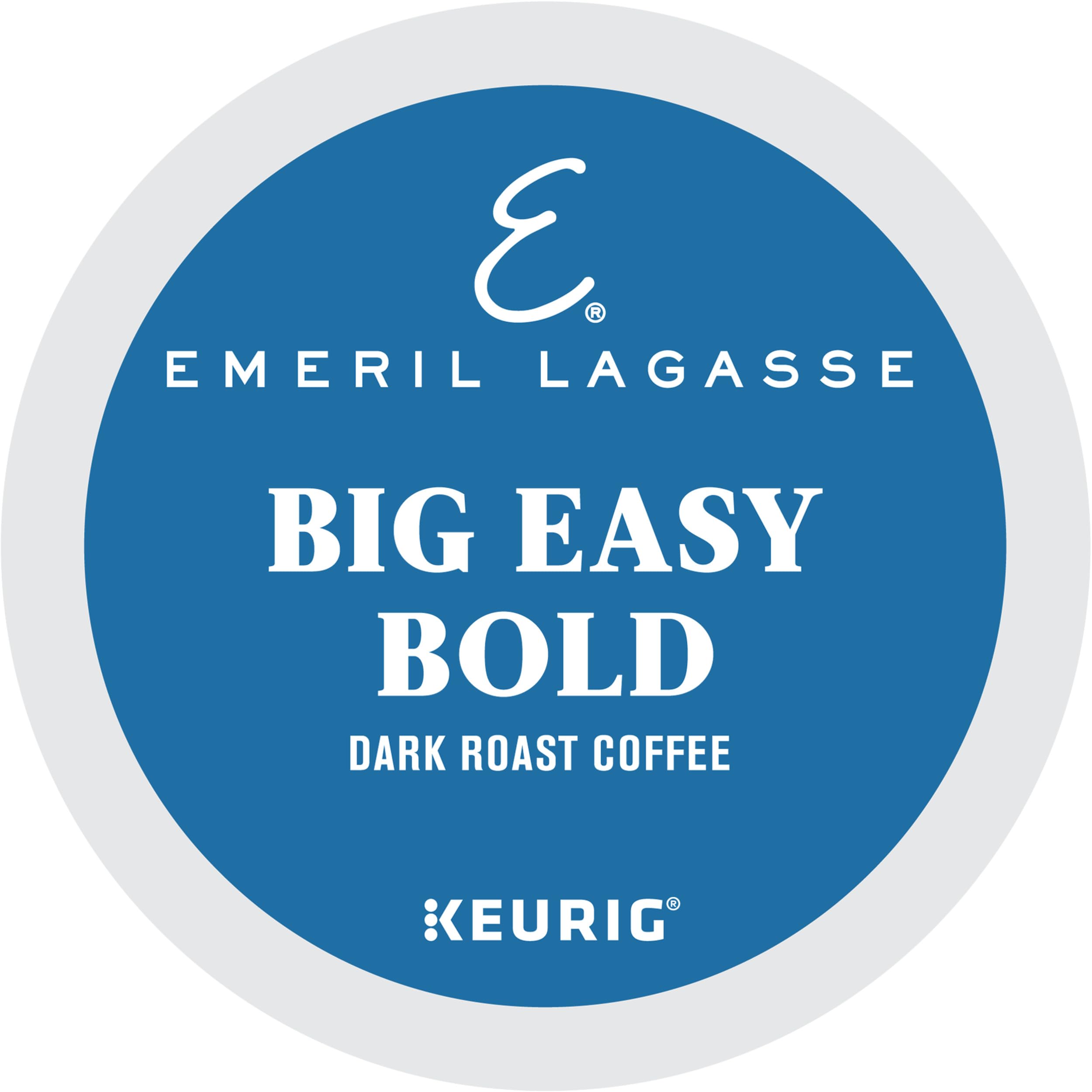 Emeril Lagasse Big Easy Bold K-Cup pods, ready for quick single-serve brewing