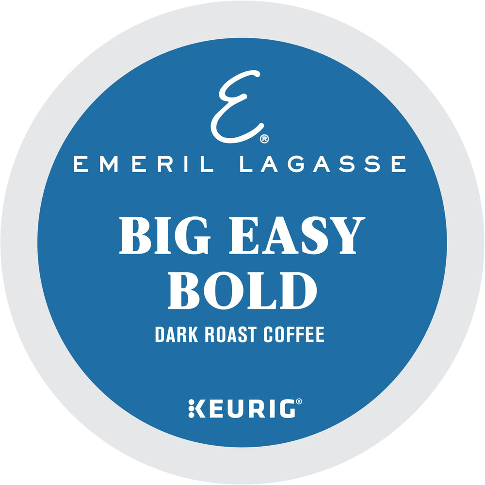 Emeril Lagasse Big Easy Bold K-Cup pods, ready for quick single-serve brewing