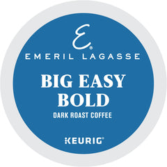 Emeril Lagasse Big Easy Bold K-Cup pods, ready for quick single-serve brewing