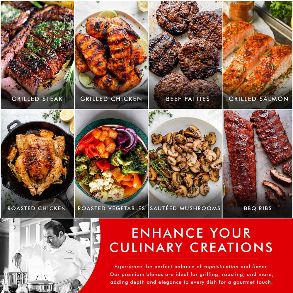 Emeril Lagasse Steak Rub on grill-ready plate for robust meals