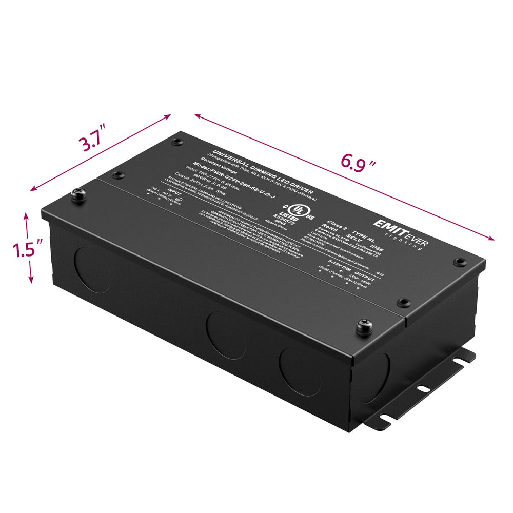 EMITEVER IP67 waterproof rating image indicating rugged, moisture-ready performance.