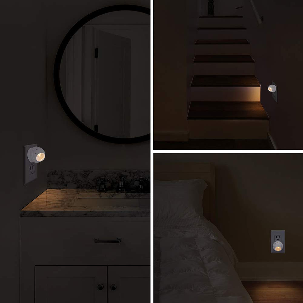 Emotionlite four-pack enhances safety lighting in hallways and stairs.