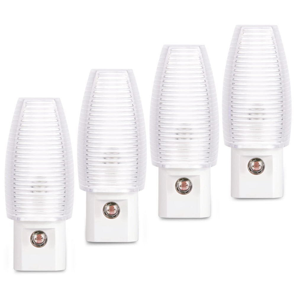 Emotionlite plug-in night light with warm white glow for safe nighttime visibility