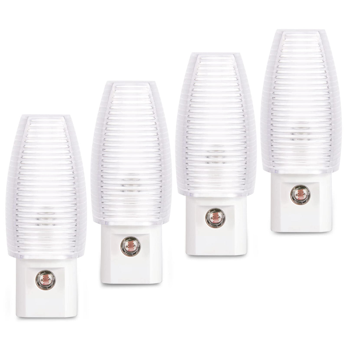 Emotionlite plug-in night light with warm white glow for safe nighttime visibility