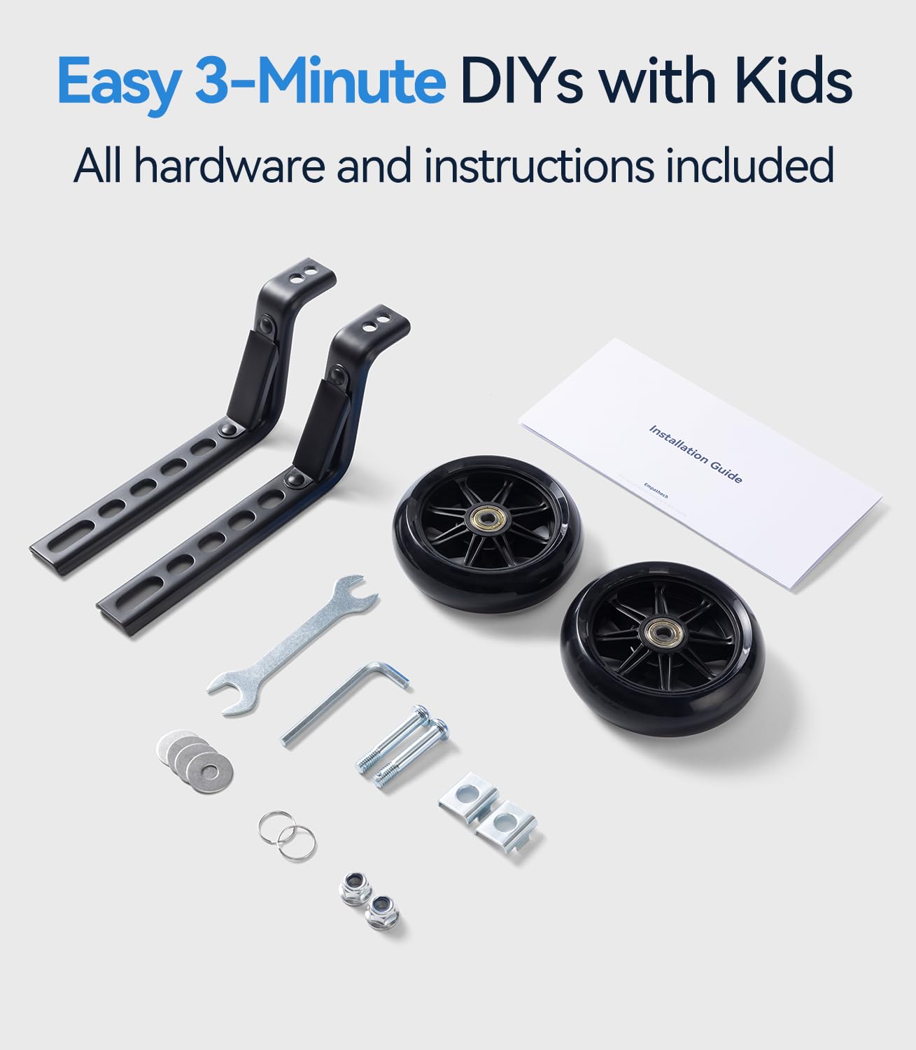 EMPATHECH easy assembly with included tools and illustrated guide.