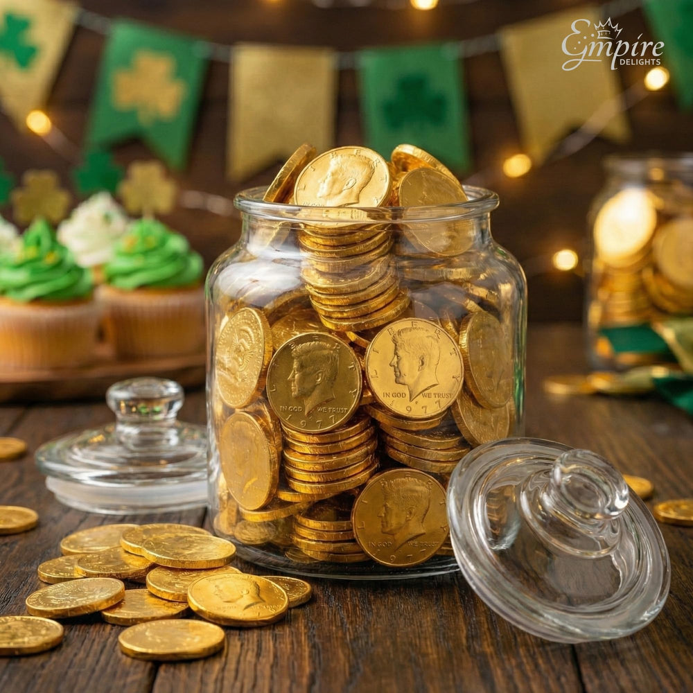 Empire Delights treasure-hunt candy coins for games.