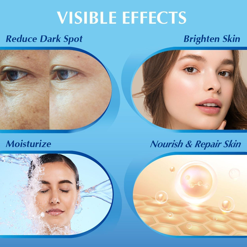 Serum swirl on skin demonstrates lightweight texture