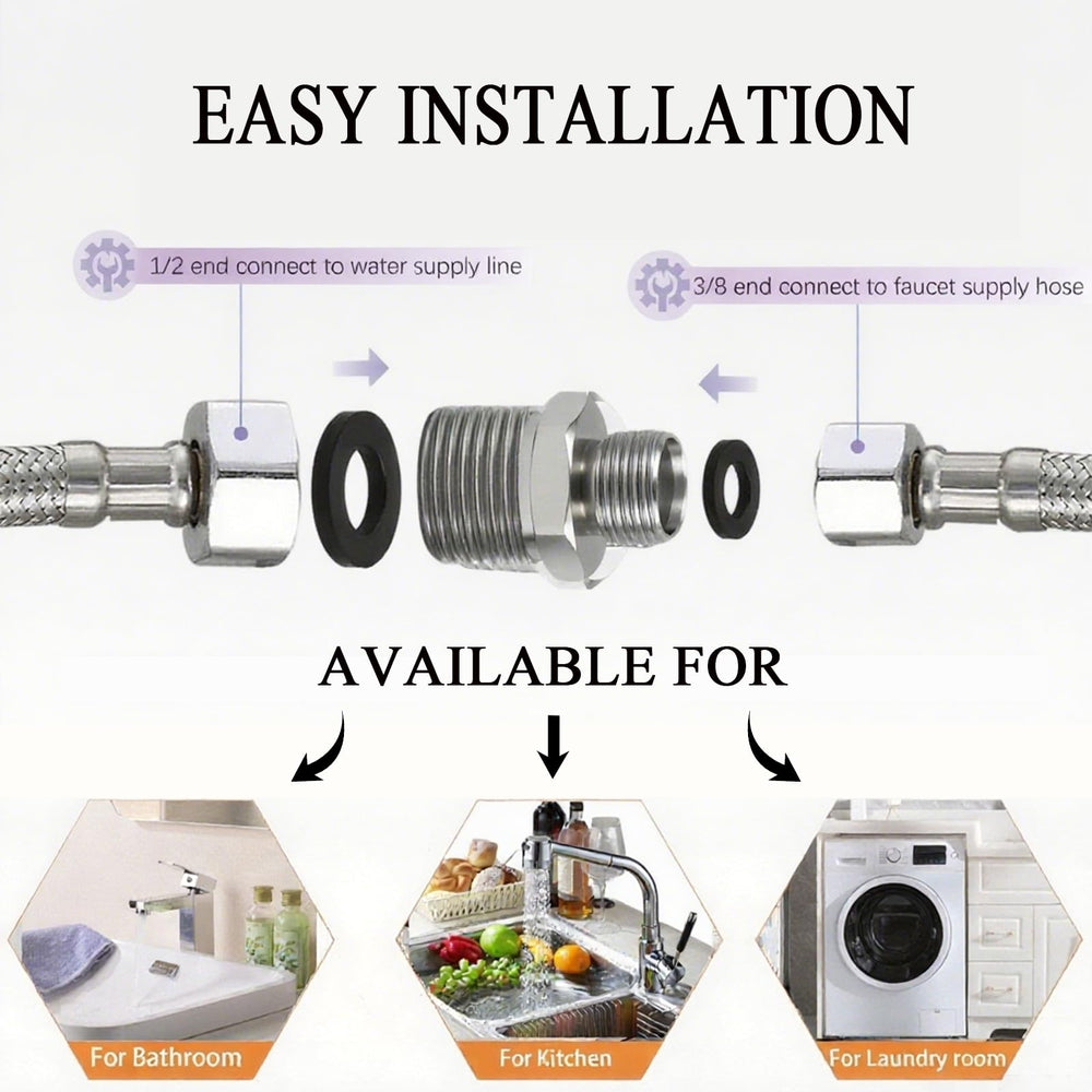 ENCMY RV kitchen adapter suitable for camping water hookups and upgrades.