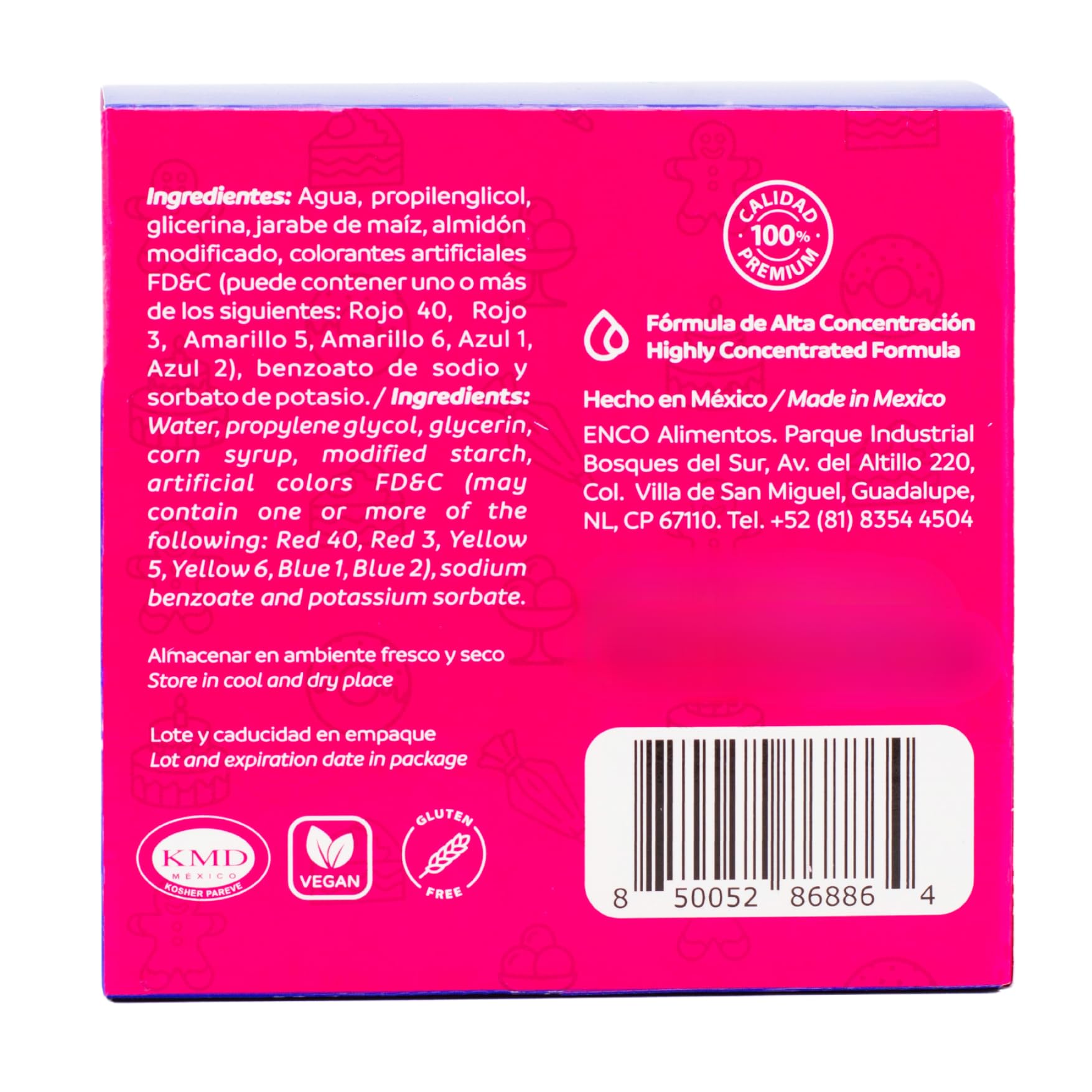 ENCO 9 Basic Super Black gel color for deep contrast