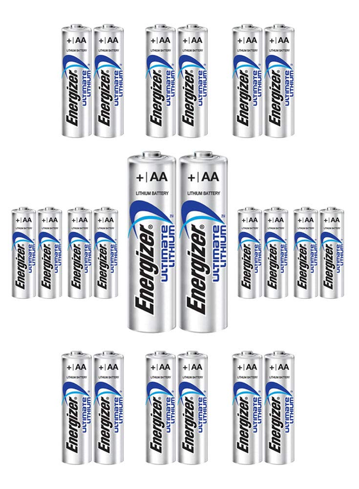 Energizer AA lithium batteries in bulk box deliver long-lasting power for devices.