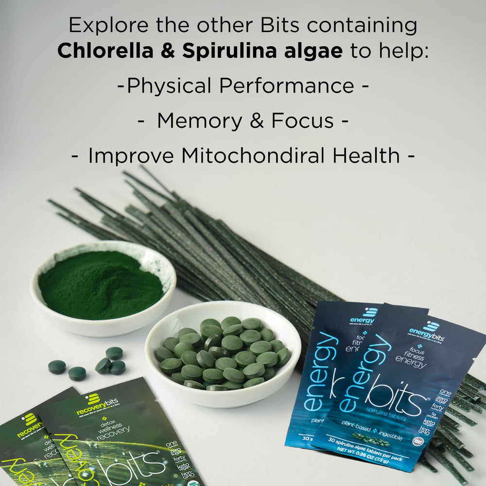 EnergyBits and RecoveryBits displayed together for daily self-care routine