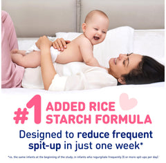 Enfamil A.R. measuring spoon shown for precise daily portions