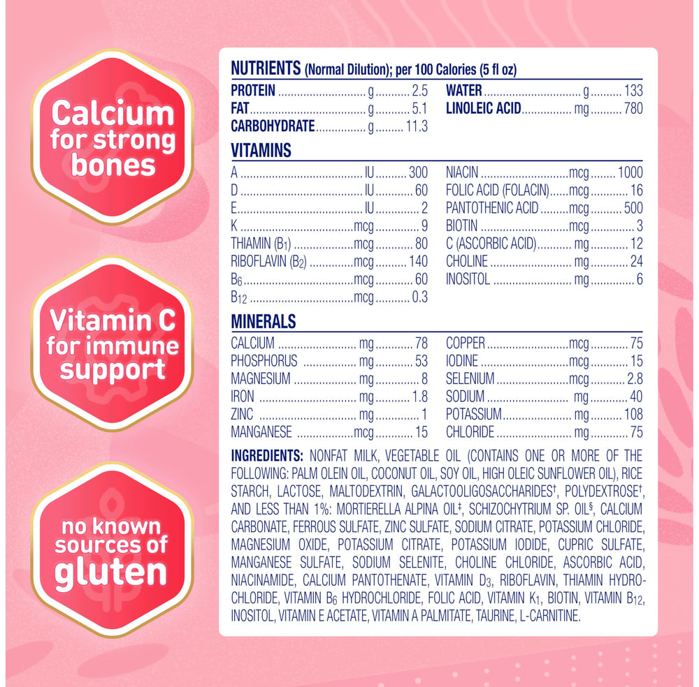 Enfamil A.R. carton highlights probiotics for digestive and immune health