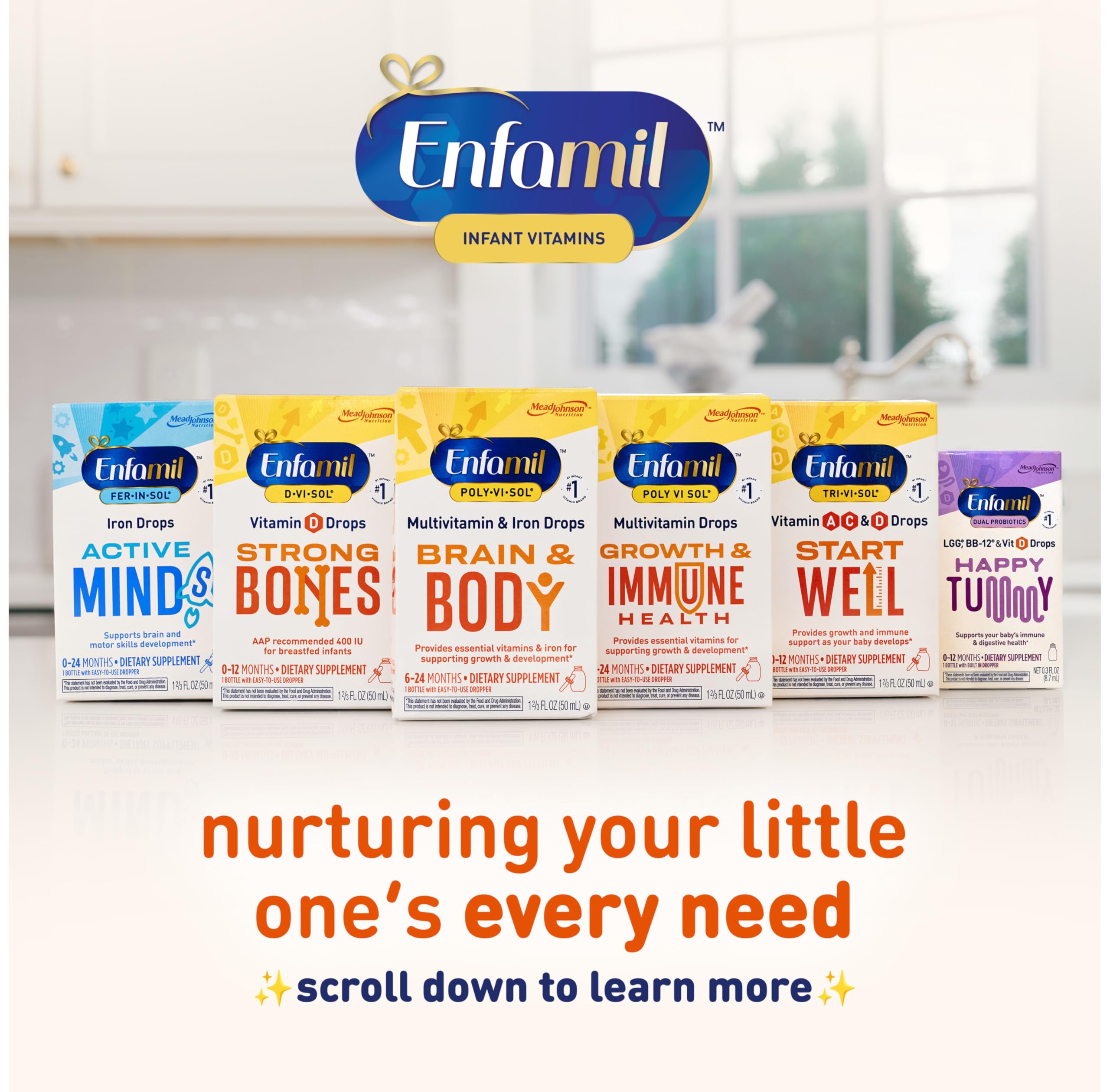 Natural flavor note for Enfamil D-Vi-Sol infant drops