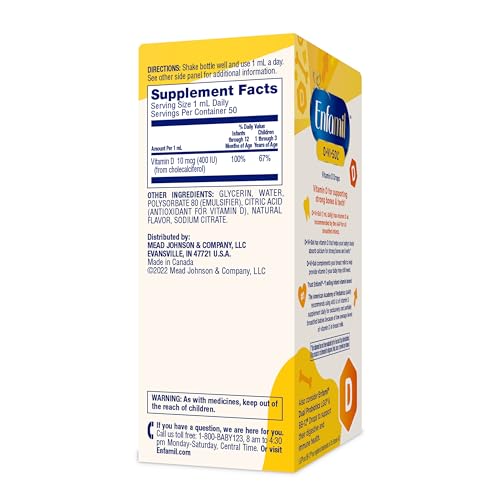SNAP-eligible Enfamil D-Vi-Sol packaging
