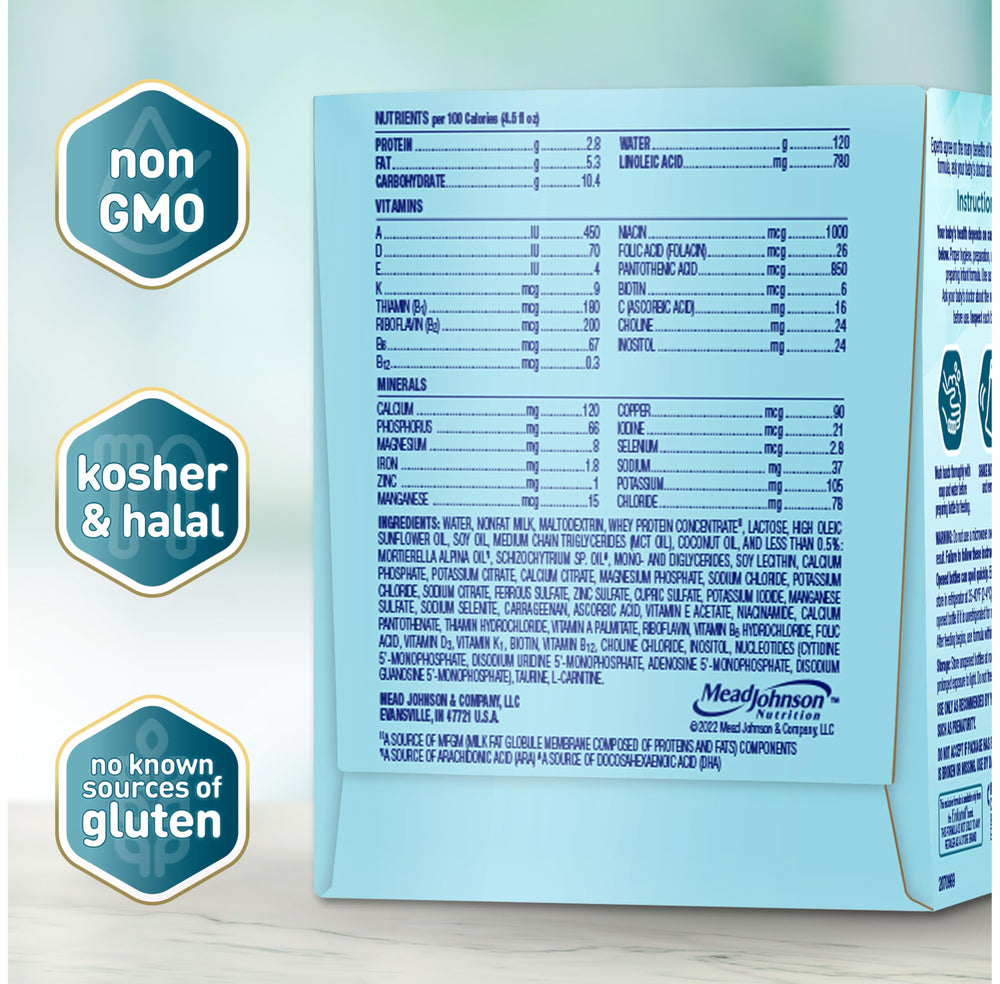 Brain building DHA in Enfamil NeuroPro EnfaCare supports development