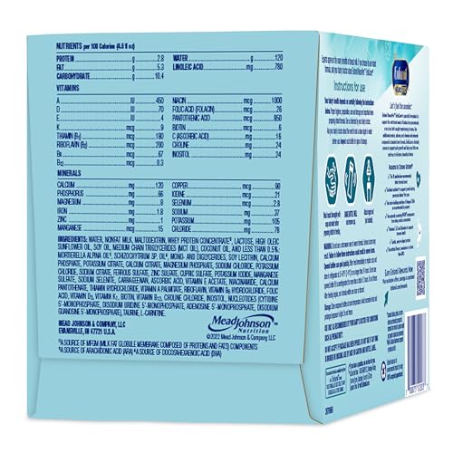 Packaging stability of Enfamil NeuroPro EnfaCare for secure storage