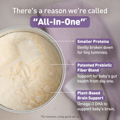 Enfamil NeuroPro Gentlease minimizes spit-up for smoother feedings