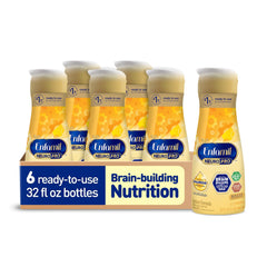 Enfamil NeuroPro ready bottle for on-the-go feeding with immune support.