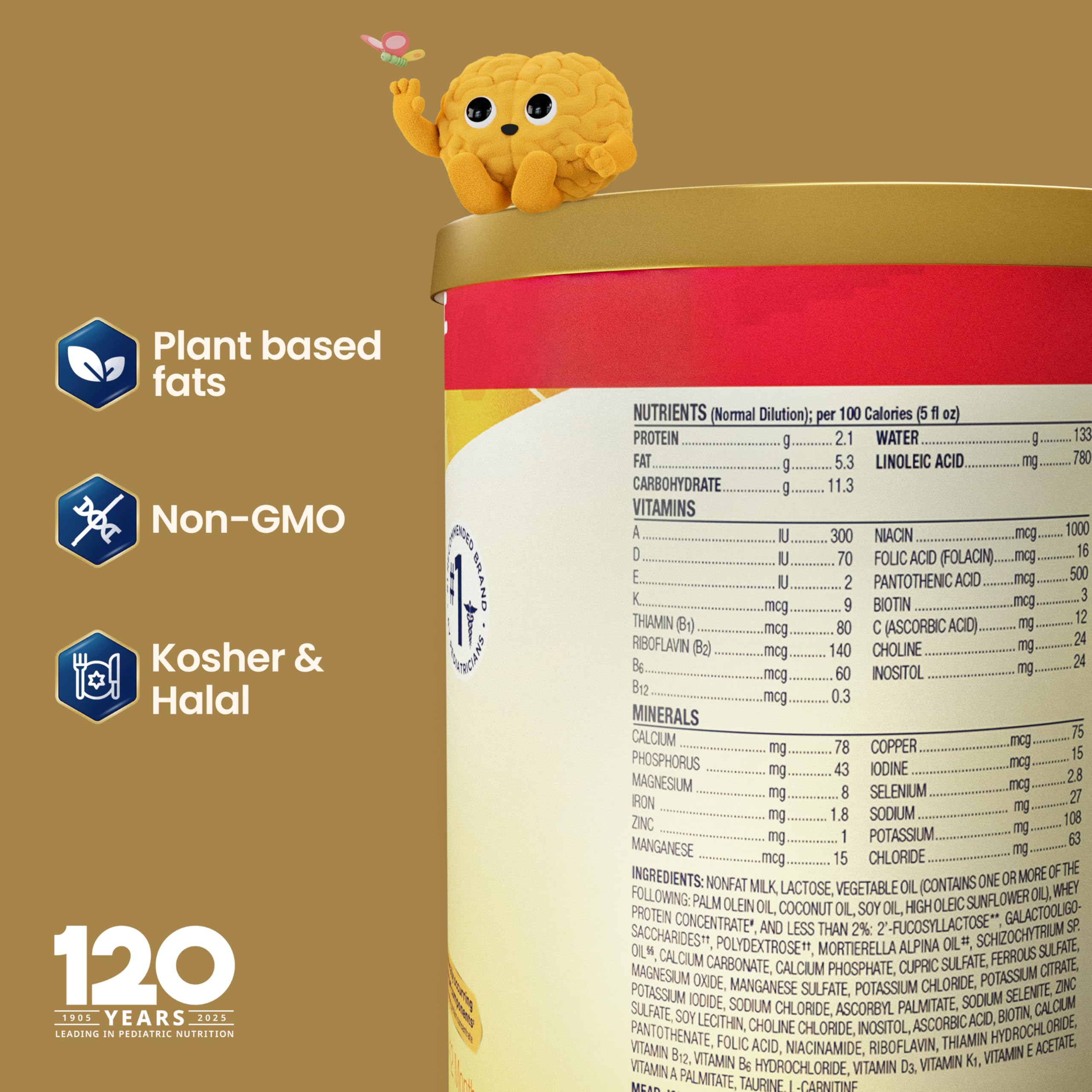 Tub label close-up of Enfamil NeuroPro.