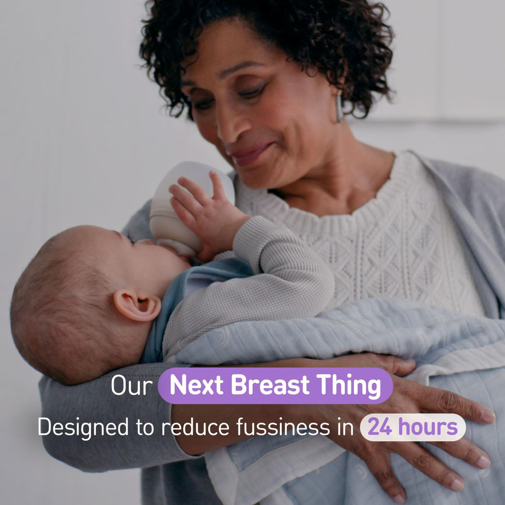 Enfamil Gentlease label highlights MFGM and Lactoferrin ingredients.