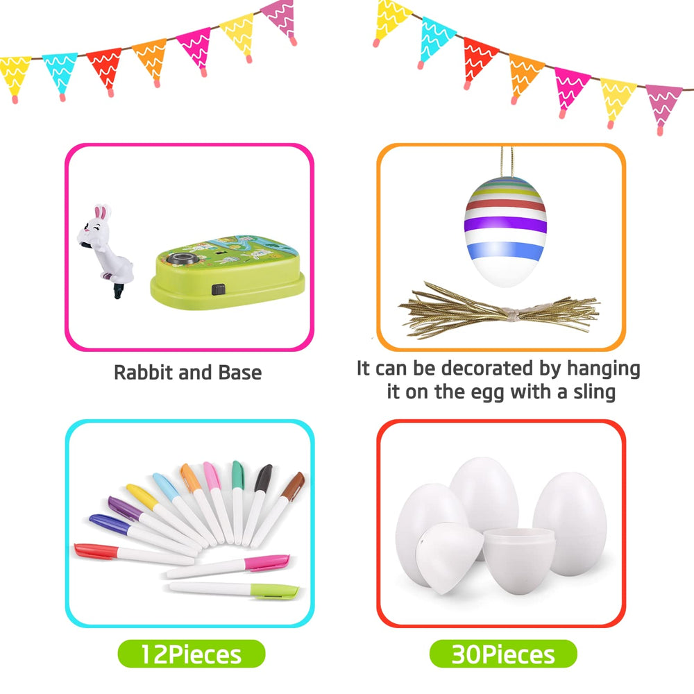 Engfa 12 color markers that dry quickly for vibrant egg art