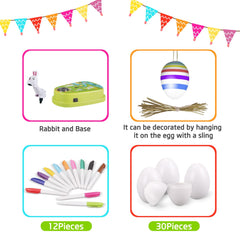 Engfa 12 color markers that dry quickly for vibrant egg art