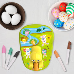 Engfa 12 dye markers color eggs quickly with vivid, quick-drying ink.