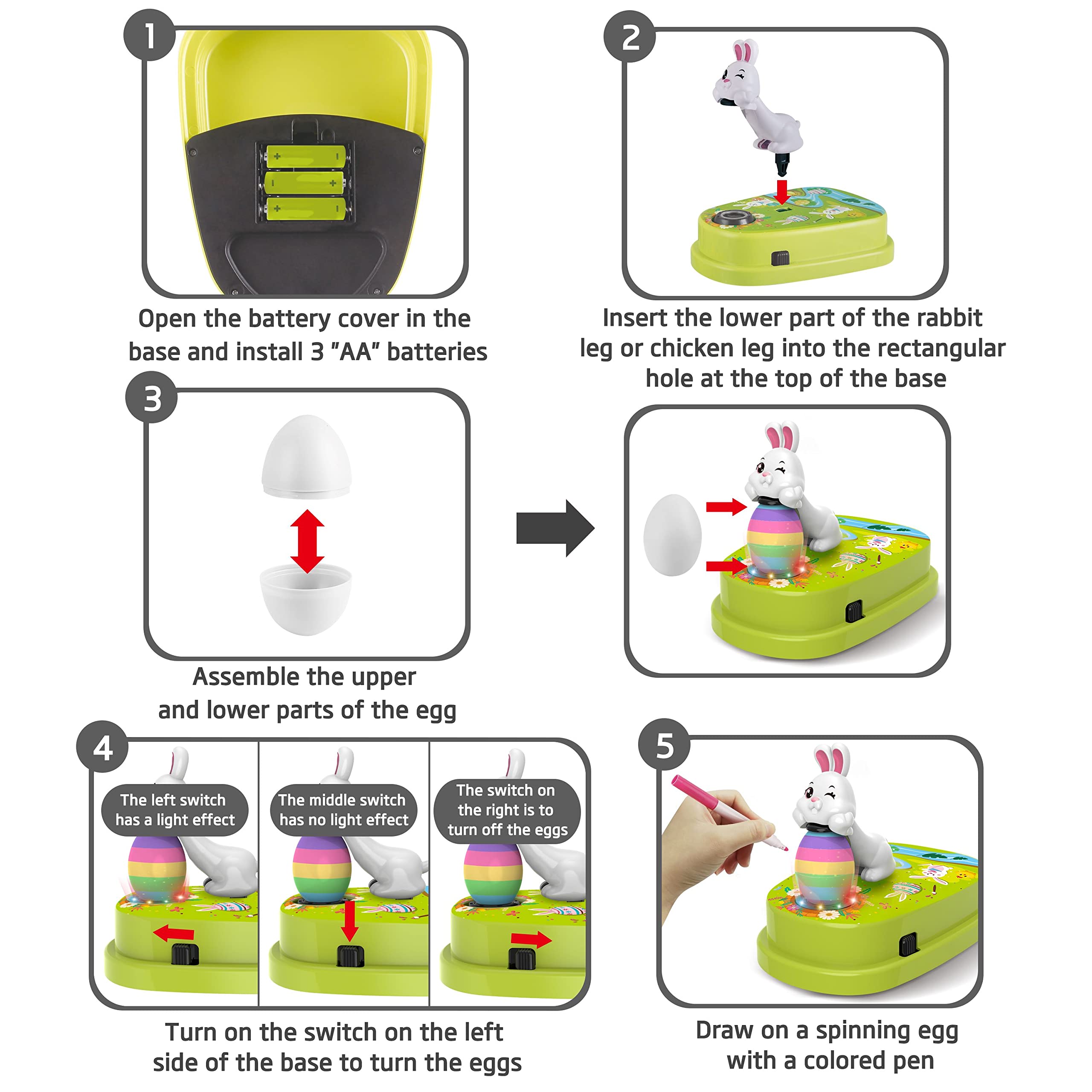 Engfa Easter basket stuffer kit for family crafting