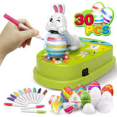 Engfa Easter egg decorating kit with spinner in action for clean lines