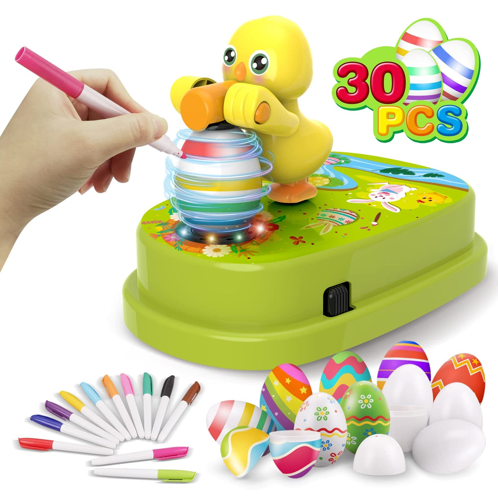 Engfa Easter Egg Decorating Spinner demonstrates secure clamping and smooth rotation.
