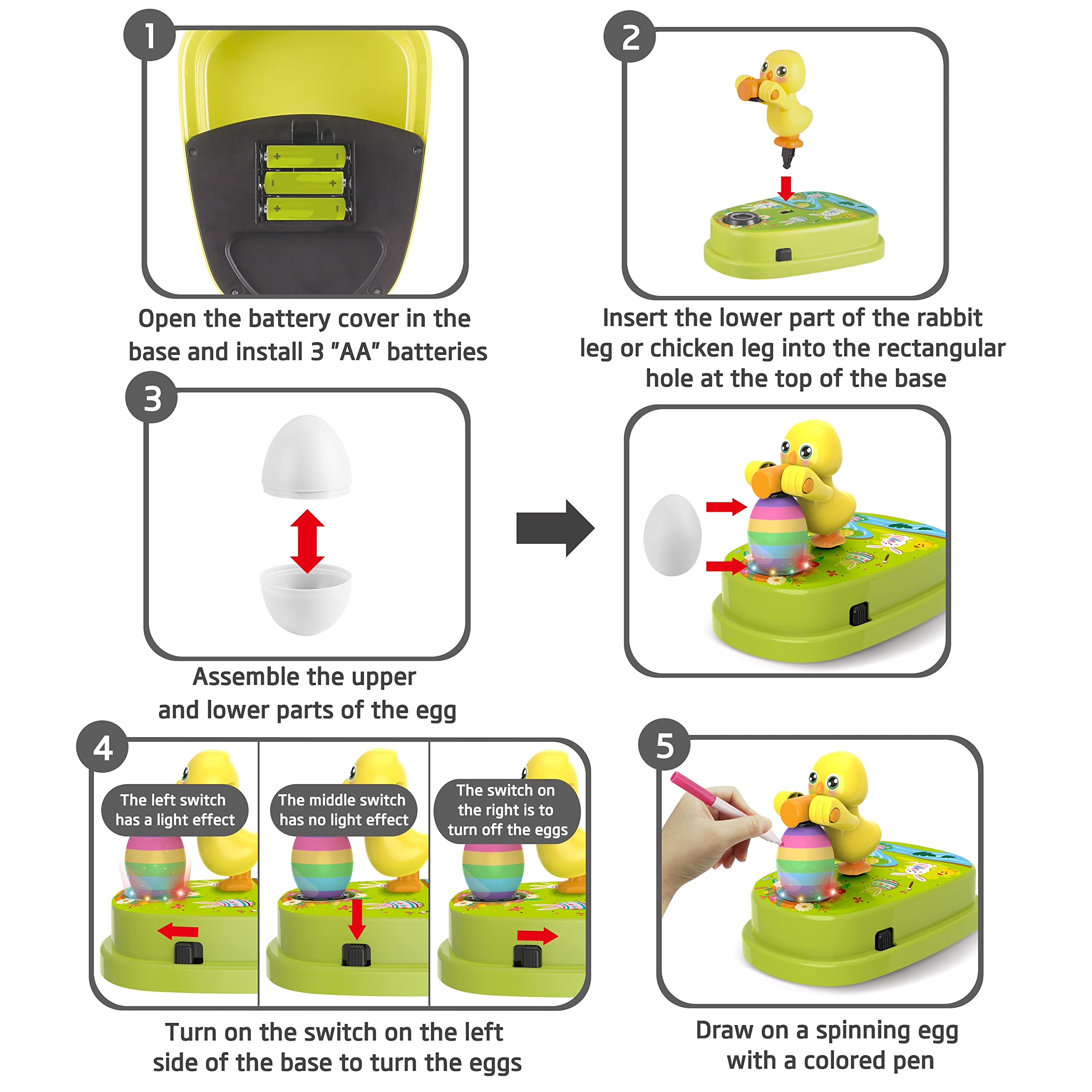 Engfa safety-focused design with non-toxic materials for kids.