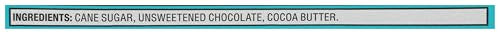 Enjoy Life Chunks Chocolate Semisweet gluten-free packaging closeup highlights clean label