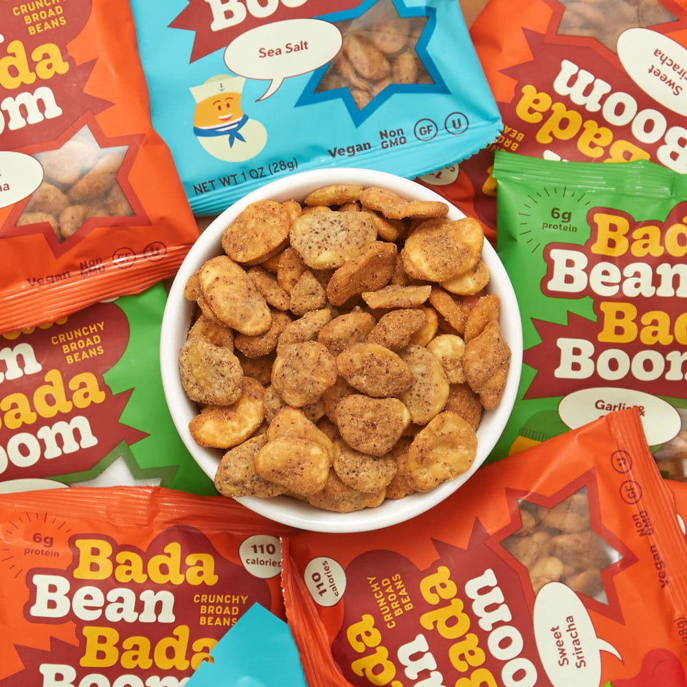 Enlightened Bada Bean Bada Boom crunchy texture supports versatile snacks