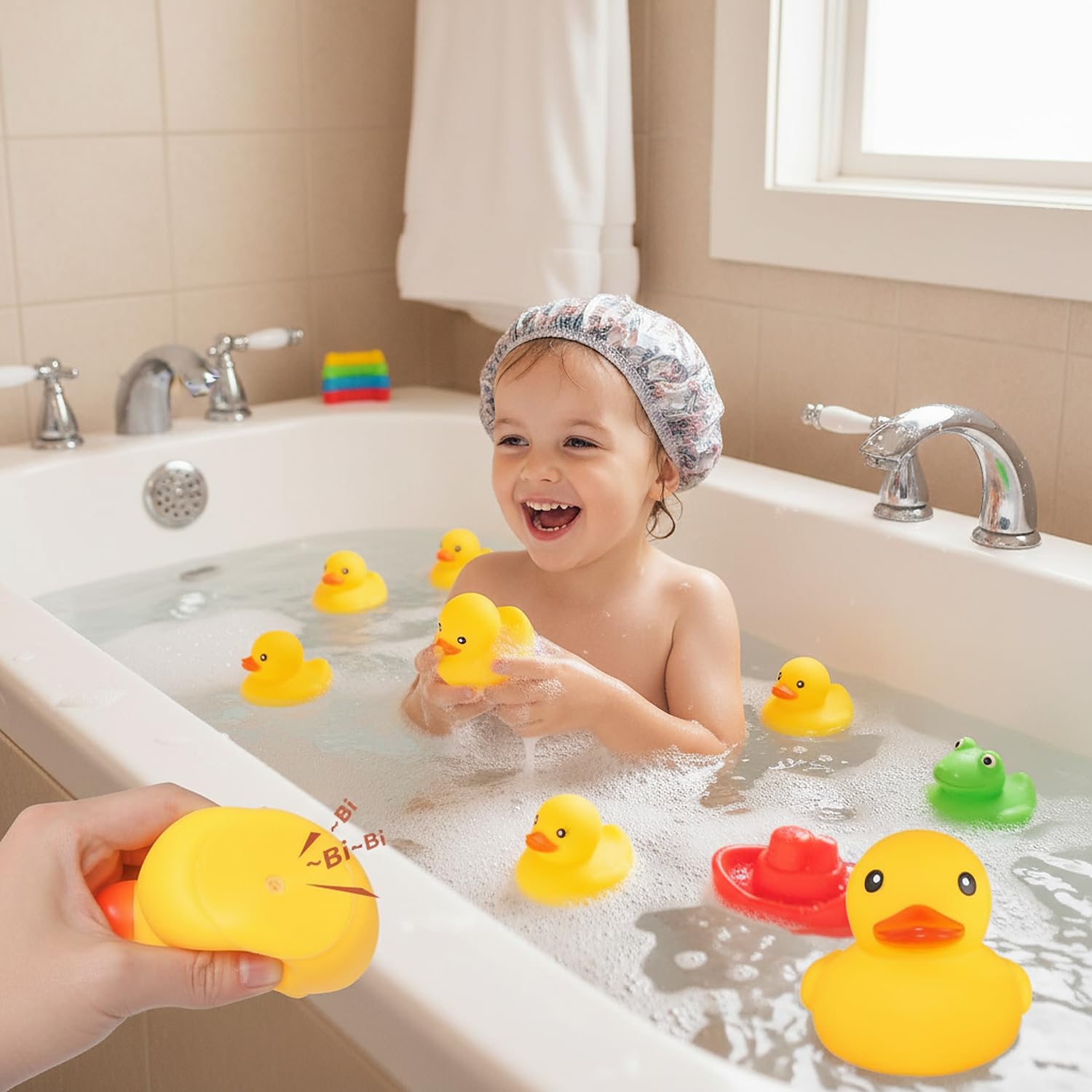 Ensbelei ducks for baby showers and desk decor