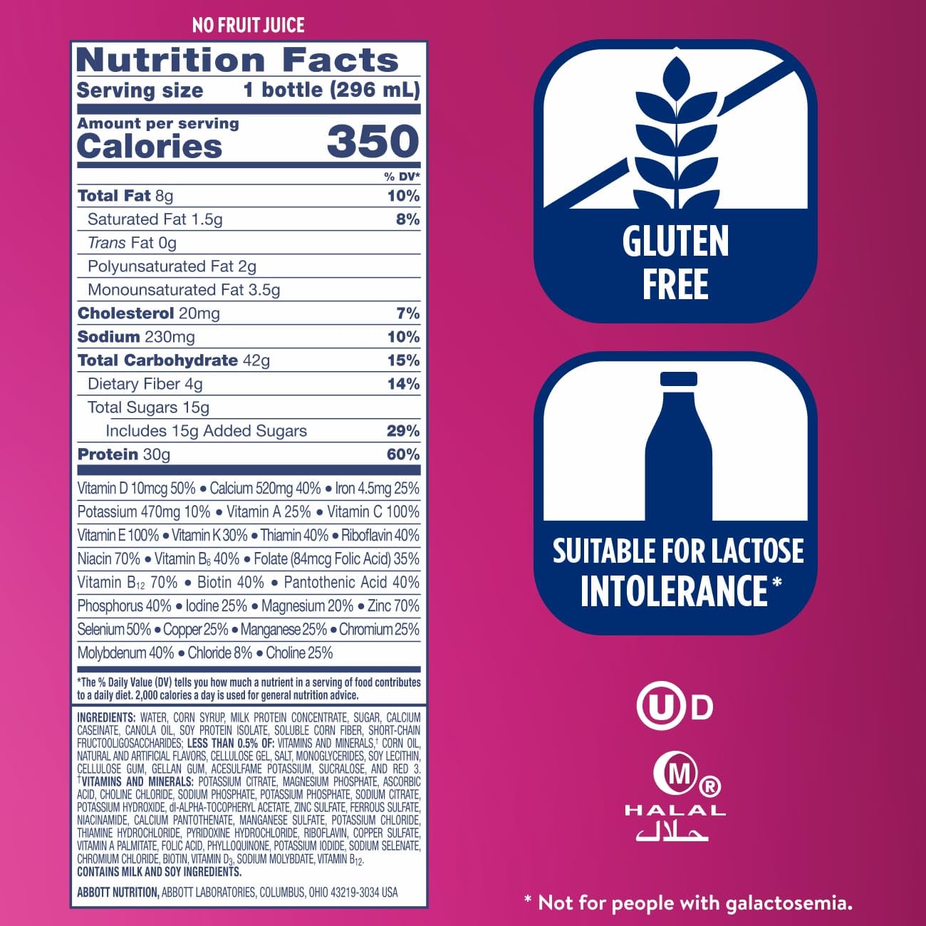 Ensure Complete Strawberry shake as a convenient meal replacement option