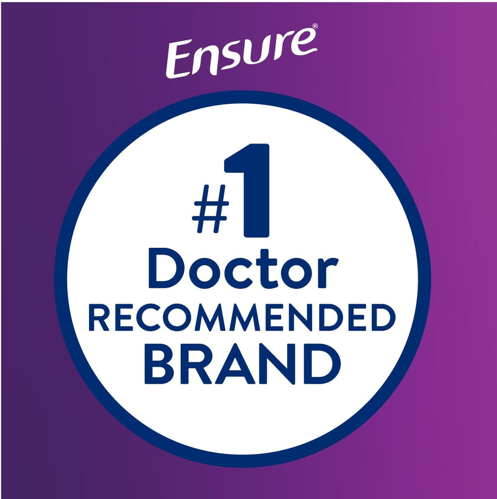The 24-pack box of Ensure High Protein is convenient for weekly stocking.