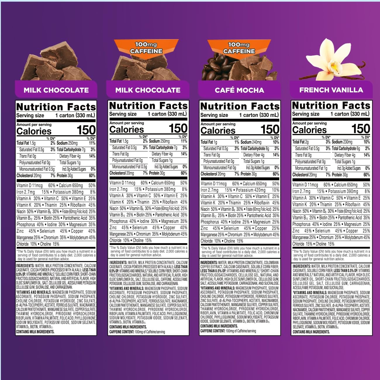 Ensure Max Protein 11oz bottle pour for on‑the‑go nutrition