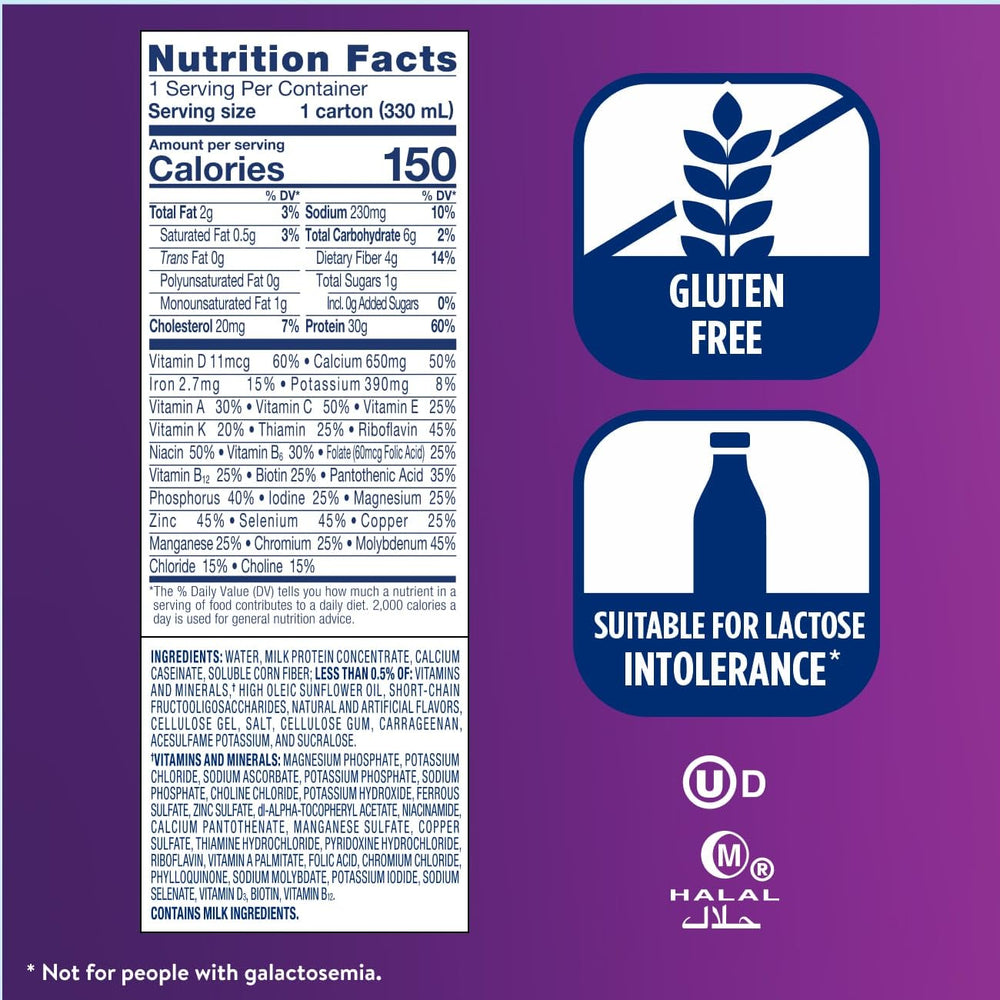 Ensure Max Protein caramel caffeine content 100mg per bottle.
